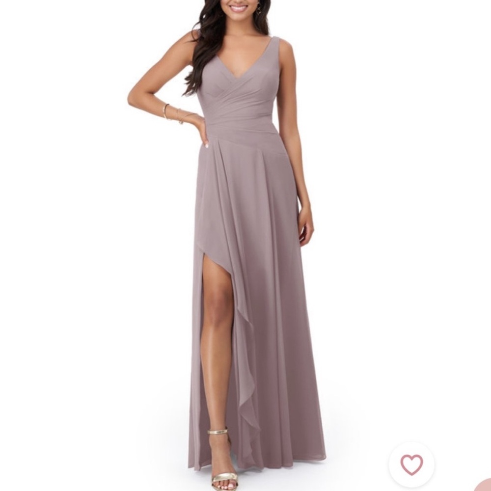 Azazie Kori Bridesmaid Dress in Dusk - Picture 2 of 4